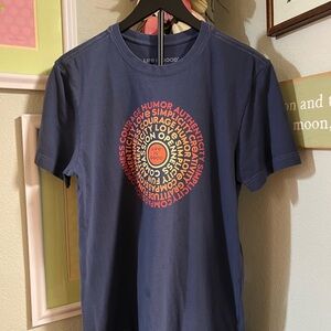 Life Is Good Navy Crusher Tee